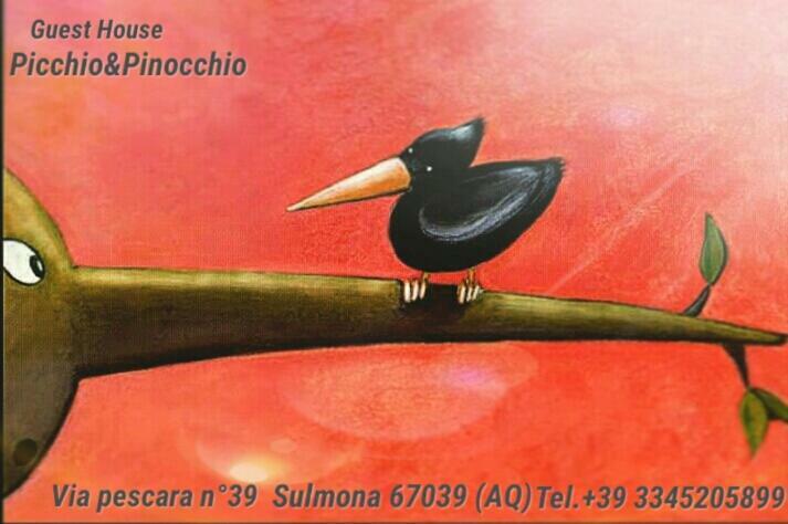 Villa Picchio&Pinocchio Sulmona Esterno foto